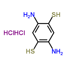 2,5-二氨基-1,4-苯二噻吩二盐酸盐结构式