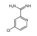 4-chloropyridine-2-carboxamidine Structure
