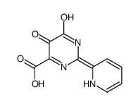 5,6-二羟基-2-吡啶-2-基-嘧啶-4-羧酸结构式