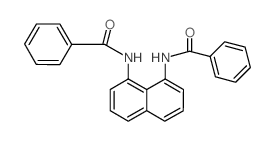 Benzamide, N,N'-1,8-naphthalenediylbis- (en) Structure