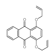 1,4-diprop-2-enoxyanthracene-9,10-dione结构式