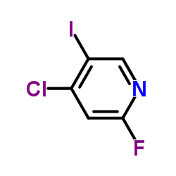 4-Chloro-2-fluoro-5-iodopyridine Structure