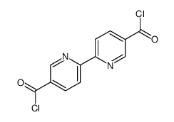 [2,2'-bipyridine]-5,5'-dicarbonyl dichloride Structure