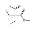 methyl 2,2-diethyl-3-oxobutanoate Structure
