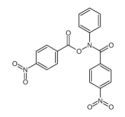 N,O-bis-(4-nitro-benzoyl)-N-phenyl-hydroxylamine Structure