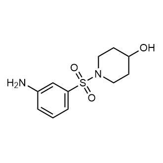 1-(3-氨基苯磺酰基)哌啶-4-醇结构式
