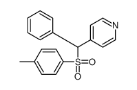 4-[(4-methylphenyl)sulfonyl-phenylmethyl]pyridine Structure