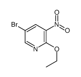 5-溴-2-乙氧基-3-硝基吡啶结构式