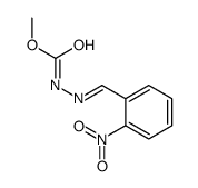 methyl N-[(2-nitrophenyl)methylideneamino]carbamate结构式