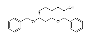 1-Octanol, 6,8-bis(phenylmethoxy)-, (R) Structure