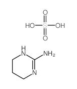 2-Pyrimidinamine, 1,4,5,6-tetrahydro-, sulfate (2:1)结构式
