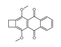 Cyclobut[b]anthracene-4,9-dione, 1,2-dihydro-3,10-dimethoxy结构式