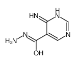 5-Pyrimidinecarboxylicacid,4-amino-,hydrazide(7CI)结构式