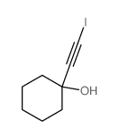 1-(2-iodoethynyl)cyclohexan-1-ol结构式