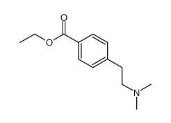 ethyl 4-[2-(dimethylamino)ethyl]benzoate Structure