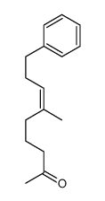 6-methyl-9-phenylnon-6-en-2-one结构式