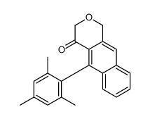 5-(2,4,6-trimethylphenyl)-1H-benzo[g]isochromen-4-one Structure