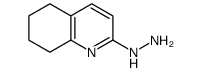 1-(5,6,7,8-四氢喹啉-2-基)肼结构式