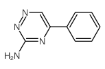 3-Amino-5-phenyl-as-triazine Structure