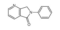 5H-Pyrrolo[3,4-b]pyridin-5-one,6,7-dihydro-6-phenyl- Structure