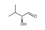 Butanal, 2-hydroxy-3-methyl-, (2S)- Structure