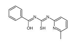 N-((6-甲基吡啶-2-基)羰基)苯甲酰胺结构式