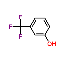 间三氟甲基苯酚结构式
