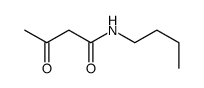 N-butyl-3-oxobutanamide Structure