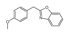 2-(4-METHOXY-BENZYL)-BENZOOXAZOLE结构式