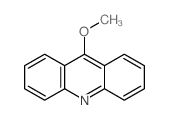 Acridine, 9-methoxy-结构式