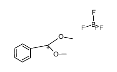 dimethoxy(phenyl)carbenium tetrafluoroborate结构式