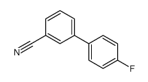 3-(4-fluorophenyl)benzonitrile结构式