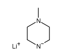 lithium 4-methylpiperazin-1-ide结构式