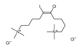 [(E)-5-chloro-6-iodo-10-(trimethylazaniumyl)dec-5-enyl]-trimethylazanium,dichloride结构式