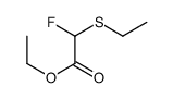 ethyl 2-ethylsulfanyl-2-fluoroacetate Structure