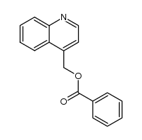 4-quinolylmethyl benzoate结构式