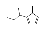 1-butan-2-yl-5-methylcyclopenta-1,3-diene结构式