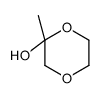 2-methyl-1,4-dioxan-2-ol结构式