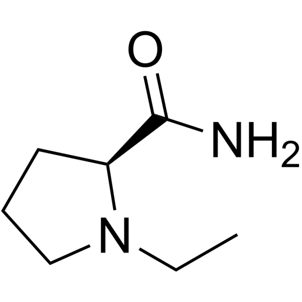 (S)-(-)-1-Ethyl-2-pyrrolidinecarboxamide structure