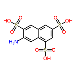 2-萘胺-3,6,8-三磺酸结构式