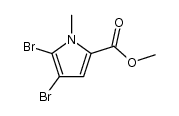 1-甲基-4,5-二溴吡咯-2-甲酸甲酯图片