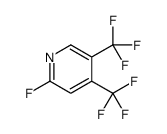 2-Fluoro-4,5-bis(trifluoromethyl)pyridine Structure