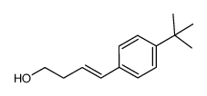 (3E)-4-(4-tert-butylphenyl)-3-buten-1-ol Structure