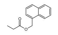 naphthalen-1-ylmethyl propanoate结构式