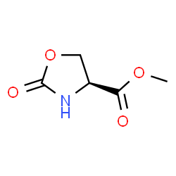 S-2-恶唑烷酮-4-羧酸甲酯结构式