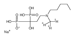 Ibandronic Acid-d3 sodium salt Structure