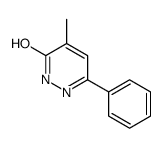 4-甲基-6-苯基哒嗪-3(2H)-酮结构式