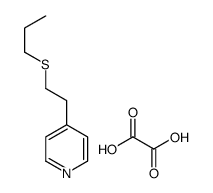 oxalic acid,4-(2-propylsulfanylethyl)pyridine Structure