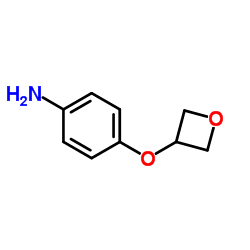 4-(氧杂环丁-3-基氧基)苯胺结构式