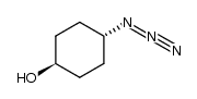 trans-4-azidocyclohexan-1-ol结构式